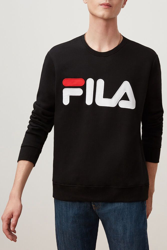 Fila Sweatshirt Mens Navy - Regola - Philippines 6013294-ZD